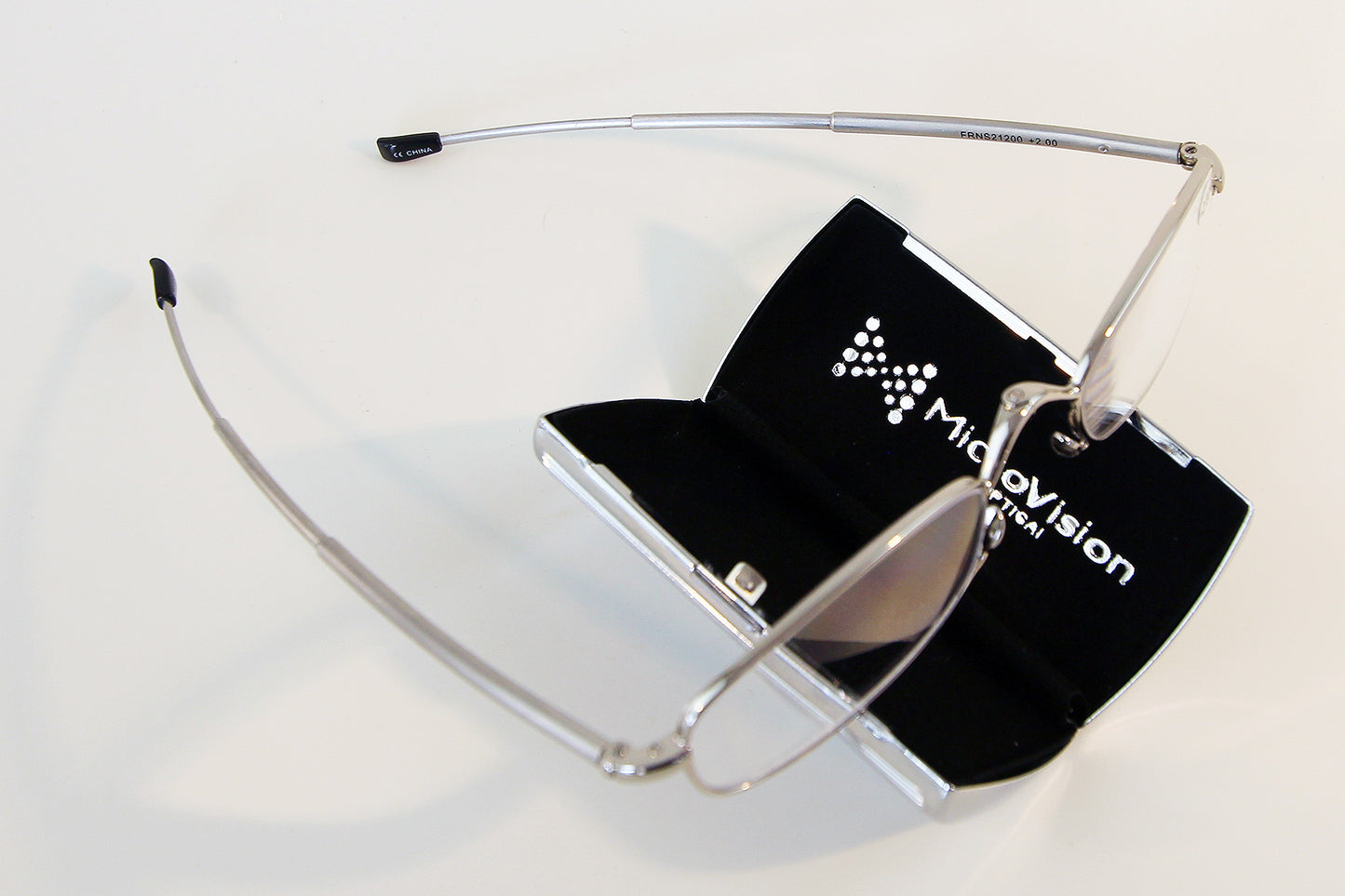 Lese-Faltbrille Microvision Teleskopbügel (mit Blaufilter) individuell